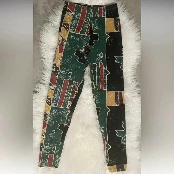 Chico's High Rise Boho Leggings Size 1 | Small - Picture 1 of 4